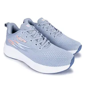 Lancer Mens EAGLE-9LGR-ORG Light Grey Running Shoe, 7