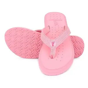 Dashny Eco Flip Flops for Women (1525)|Extra Super Soft Comfortable Slippers | Outdoor Indoor stylish colourful Flip flops | Fashionable slippers for Women Pink 7 UK
