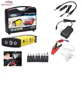 AUTOADDICT Auto Addict Car Jump Starter Kit Portable Multi-Function 50800MAH Car Jumper Booster,Mobile Phone,Laptop Charger with Hammer and seat Belt Cutter for Fiat Punto