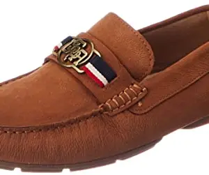 US Polo Association Men's HERMES2.0 Drivers,TAN,6