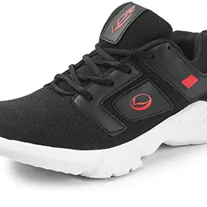 Lancer Mens ACTIVE-73 Black/Red Running Shoe - 6 UK (ACTIVE-73BLK-RED-40)
