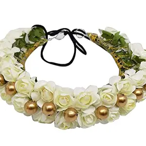 Majik Bridal Flower Bun Hair Gajra For South Indian Wedding Juda Decoration Gajra For Women