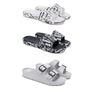 Men’s Casual Slip-On Sandals – Designs & Stylish Open-ToePCV-SAN-(3-COMBO)-3104-3103-3114-10