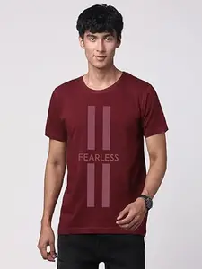 royal traders ZD-Printed- Tshirt MEHROON