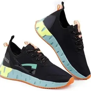 Taranpreet Footwear Mens Running Shoes/Walking Shoes for Men - Black - 07