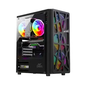 Gaming Desktop Computer, Core i7-3770 3.4 GHz, 16 GB DDR3 RAM, 512 GB SSD, GT 730 4 GB Graphics, RGB Cabinet