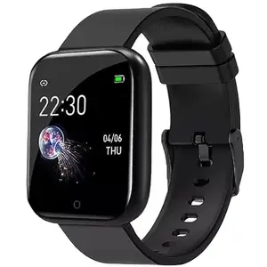 D20 Touchscreen Smart Watch Bluetooth Smartwatch with Heart Rate Sensor and Basic Functionality for All Boys & Girls (SS-009)