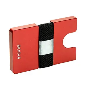 KEY SMART KEYSMART, Card Holder - BOGUI Slip Without RFID Card (RED).