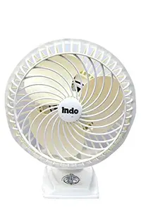 Indo High Tide 65-watt Super Silent Wall/Table fan for Kitchen | Bathrooms | Study Table 9 inch