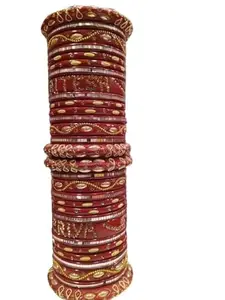 Famous Lahthi Beautiful Lac customized Bangles with Name For Women || Handmade Multi-Colour Lac Kada (2.6)