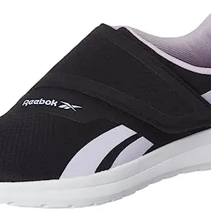 Reebok Women EQ fit W Black/Purple Oasis/Flat Grey 7.5