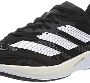 Adidas Mens Adizero Adios 6 M CBLACK/FTWWHT/GREFIV Running Shoe - 12 UK (H67509)