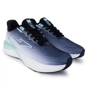 Lancer Mens NAVIGATOR-18BLK-SKY Black Running Shoe, 8