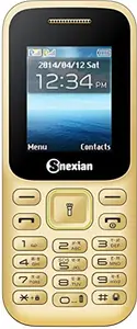 Snexian All-New Guru Music 1 Shiny Color Dual Sim |Keypad Mobile| with 1.8" Display | Voice Changer | Auto Call Recording | Long Lasting Battery | Wireless FM |Camera|Feature Phone|Torch| Golden price in India.