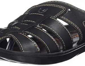 Walkaroo Gents Black Sandal ( WG5306 ) 10 UK