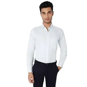 MARK & ALBERT Men's Cotton Formal Shirt