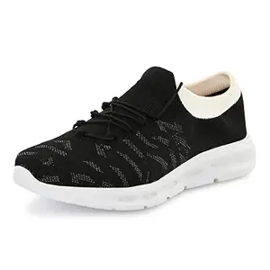 Centrino mens Running Shoe (BLACK_8 UK_6068-01)