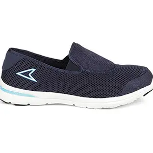 Power Women N-Walk Hush Blue Running Shoes-7 UK (40 EU) (5399745)