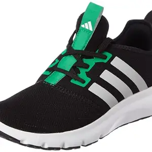 Adidas Men Textile Dextera M Running Shoe CBLACK/Stone/Green/FTWWHT (UK-7)