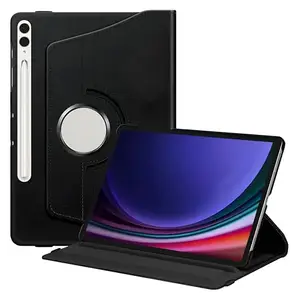 Phone Mistry Premium Stylish 360 Rotatable Smart Flip Case Cover for Samsung TAB S9 FE