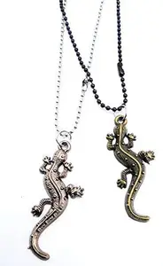 eshoppee Chhipkali/Lizard Pendant Necklace for Men and Women