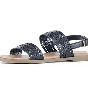 Bata womens GIA Blue Sandal - 7 UK (5619103)