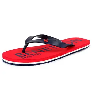 United Colors of Benetton Men's Core SS 15 Nany and Red Flip-Flops and House Slippers - 7 UK/India (41 EU) (15P8CFFCR005I)