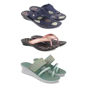 sandal for Women's,slip-ons,quality casaul sandals for Women's PCV-SAN-(3-COMBO)-1973-1956-1948-5