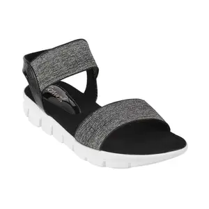 Catwalk Women Stylised Platforms Sandals 10749 (Black-7)
