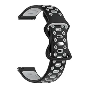 Wisely Silicone 22mm Replacement Wrist Band Watch Strap Compatible with Redmi Watch 5 Lite/Redmi Watch 5 Active Straps