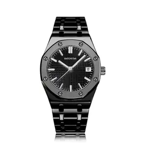 Pattern Dial Premium Royal and Modern Stainless Steel Analog Watch for Men