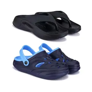 BERSACHE Lightweight Stylish Flip Flop,Chappal,Slippers,Slides, for menZ-Combo(SIP)-6061-6031 Multicolor