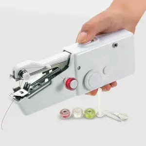 ELITE ENTERPRISE Sell Electric Handy Stitch Mini Hand Sewing Machine Stapler Style Mini Machine Home Tailoring Silai Machine Emergency Stitching Handheld Sewing Machine For Emergency Stitching