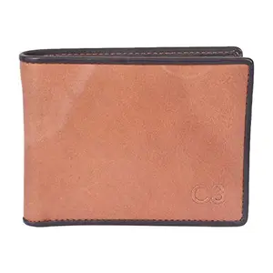 Leatherman Fashion LMN Genuine Leather Habana Men's Bi-fold Wallet 4 Card Slots