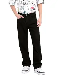 The Indian Garage Co Men Relaxed Fit Solid Mid-Rise Jeans