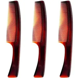 Tiny pocket comb with handle for men hair || men tiny pocket comb with handle (pack of 3)