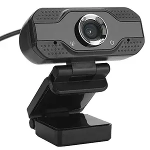 01 PC Webcam, Plug and Play USB Camera for Laptop for Computer