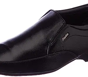 Bata Men's Slip-on Formal Shoes - Black (7 UK) (8216191)