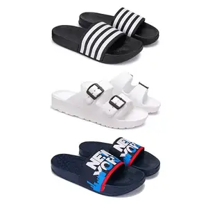 DRACKFOOT Men's Sandals | Lightweight Wear| Stylish & Easy to Wear For Men'S GRT-San-(3-COMBO)-3024-3113-1587-9