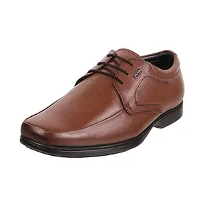 Metro Mens Leather Tan Lace-up Shoes (Size (8 UK (42 EU))