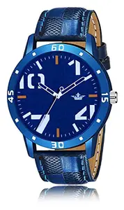 LOREM Blue Professional Look Analog Watch for Men LR59-MC
