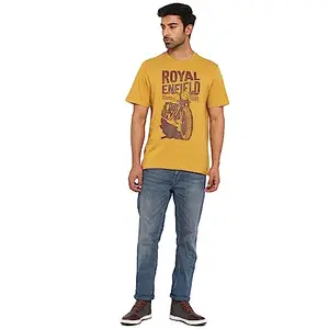 ROYAL ENFIELD Since 1901 Mustard T-Shirt (XL) 44 CM