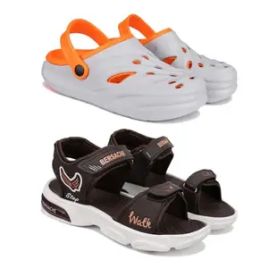 BERSACHE Lightweight Stylish Clog for Men (6030-2019) Multicolor