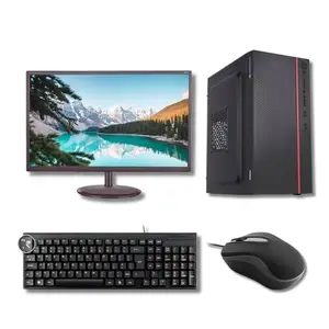 SS INFOTECH Office Desktop Computer Set with 20-inch Monitor, Core i5 4th Gen, 8GB RAM, 256GB SSD, Windows 10 Pro