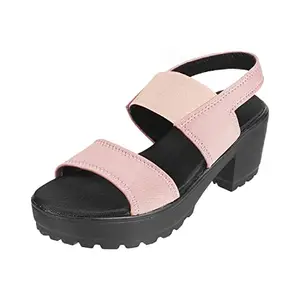 Walkway Womens Synthetic Pink Sandals (Size (6 UK (39 EU))