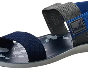 Flite PU Men's Sandals, BLUE GREY,9UK,PUG138GBLGY0009