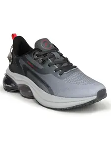 ABROS ASSG1381 Air Cushion Sport-Shoes for Men (ENG.Grey/Black, 10)