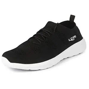 Lancer Mens DRAGON-03 BLK WHT Running Shoe - 10 UK (Dragon_03BLK_WHT_44)