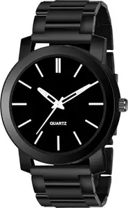Black Stylish Watch Analog Watch for Men (KJR_32_+)