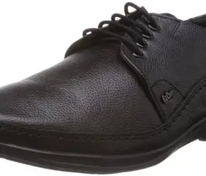 Lee Cooper Men's Black Leather Formal Shoes - 10 UK